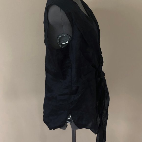 Lafayette 148 New York Linen Top NWT Size S - Picture 4 of 7